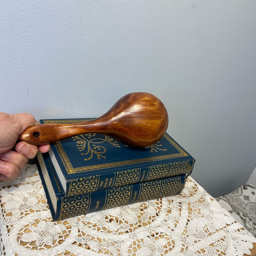Handmade Wood Spoon Ladle - Picture 3 of 6